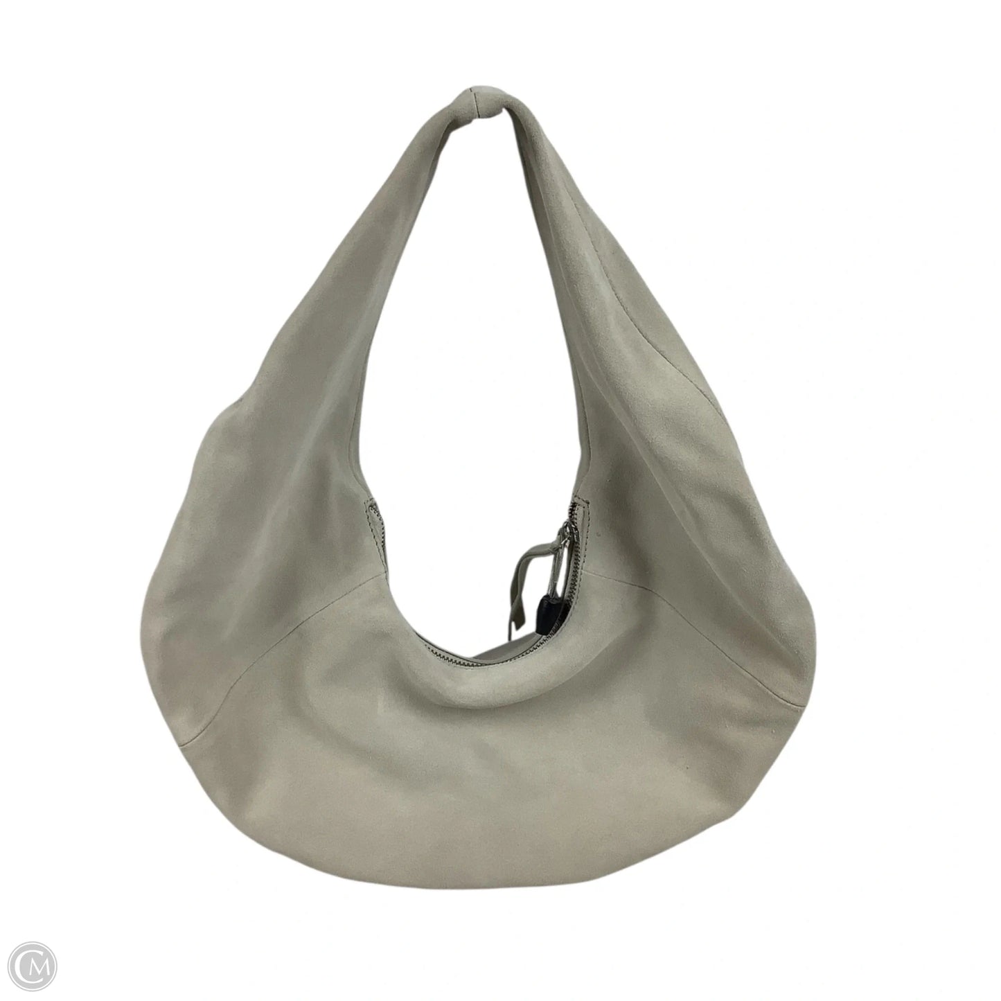Handbag Leather By Clothes Mentor, Size: Medium