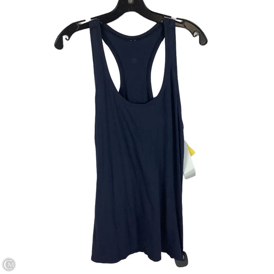 Athletic Tank Top By Lululemon In Blue, Estimated Size 10