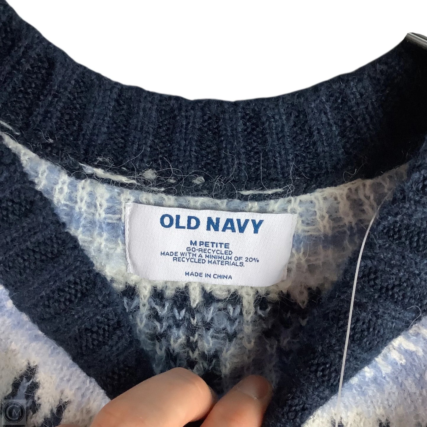 Sweater By Old Navy In Blue, Size: M Petite