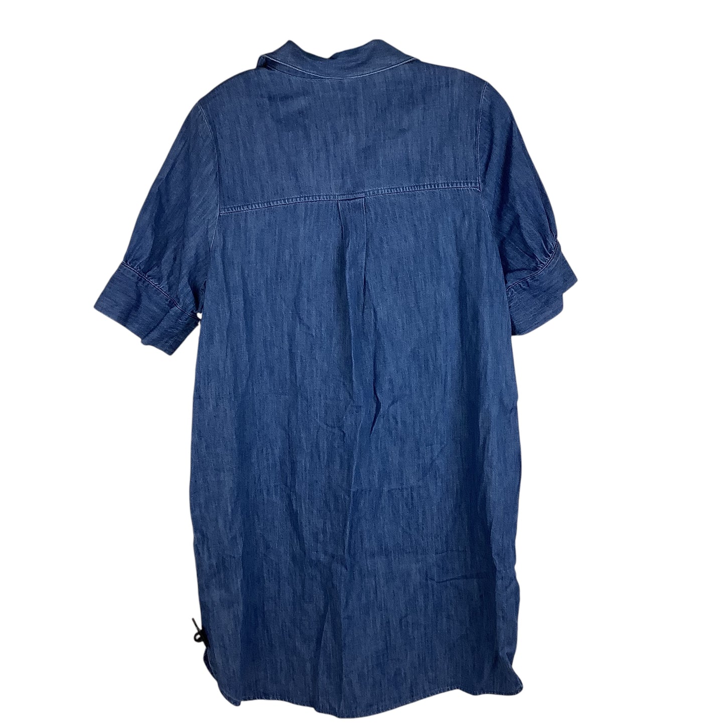 Dress Casual Midi By Old Navy In Blue Denim, Size: M