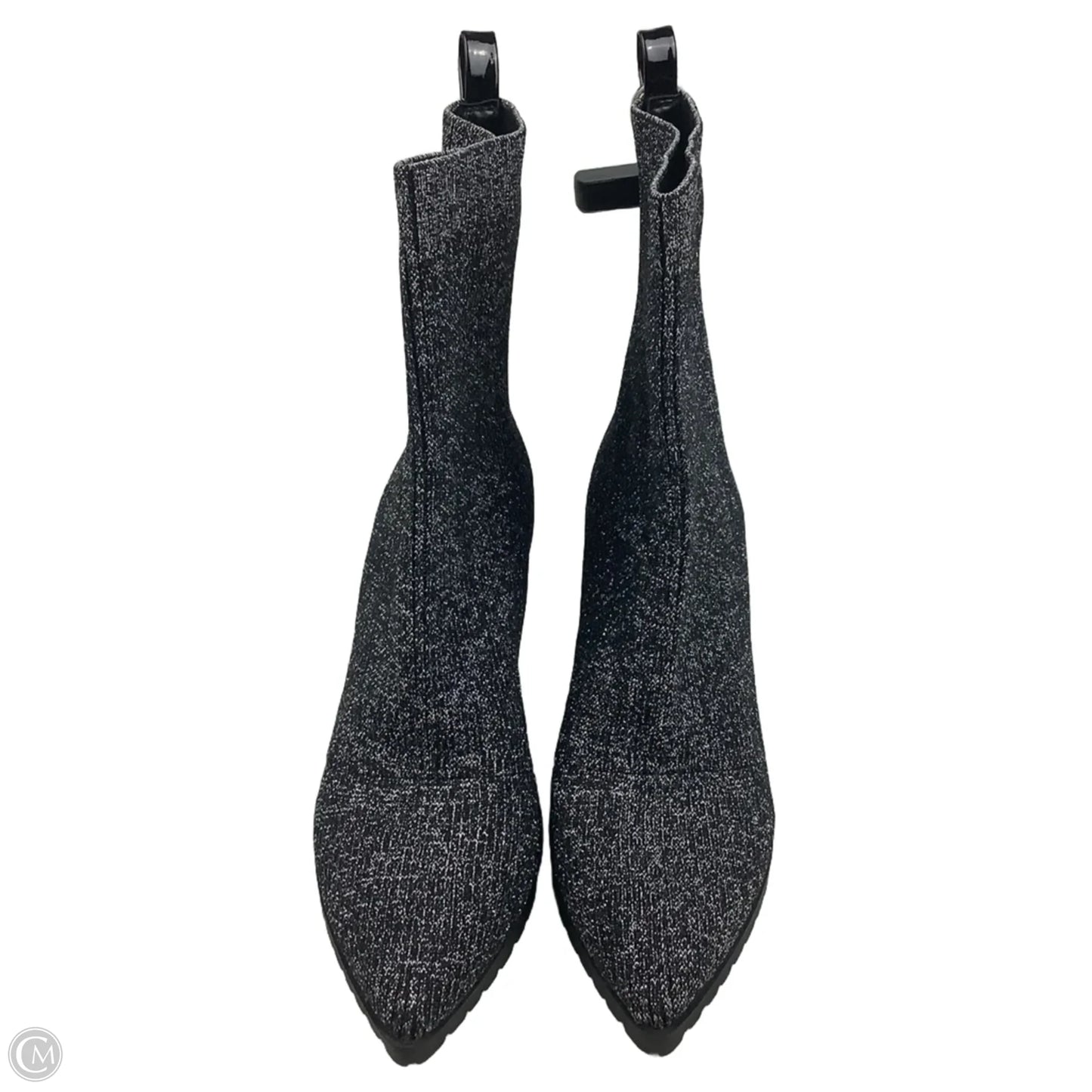 Boots Ankle Heels By Mix No 6 In Black, Size: 7