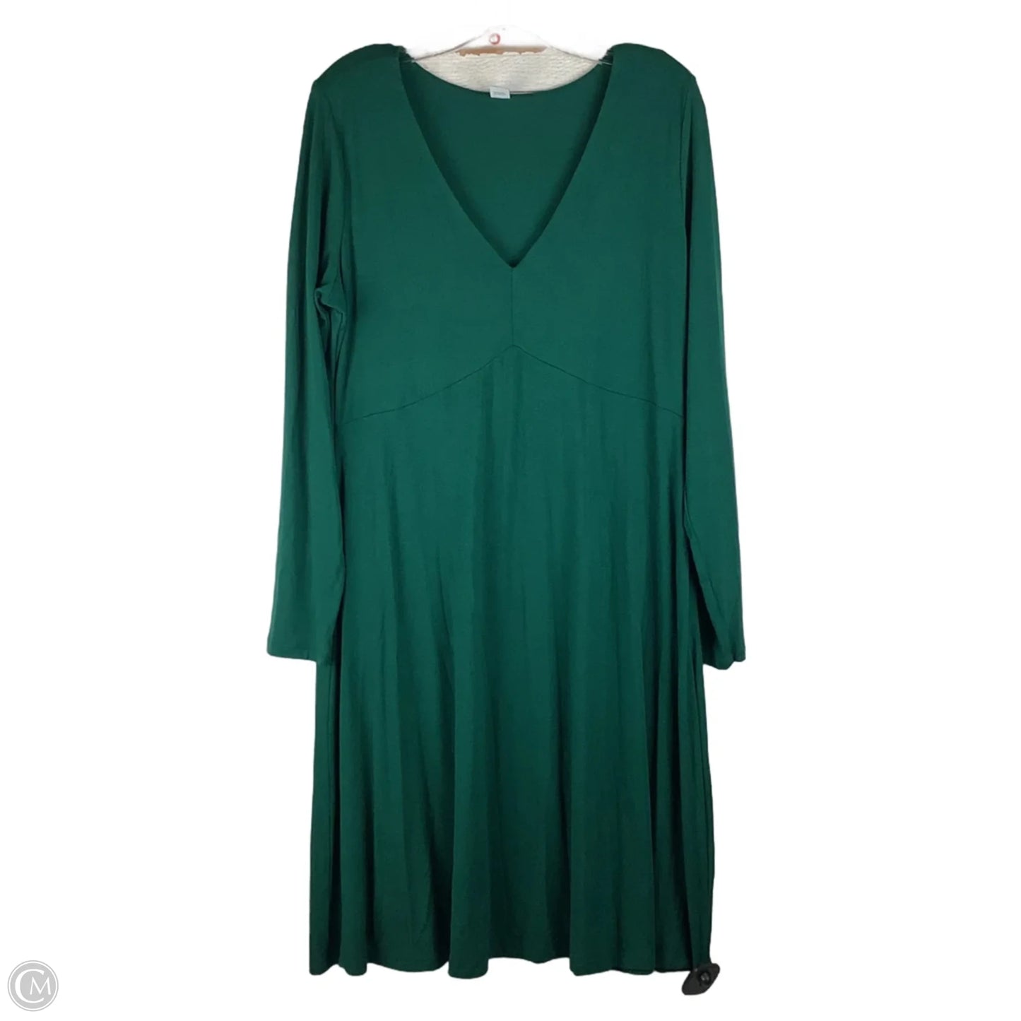 Dress Casual Maxi By Old Navy In Green, Size: L