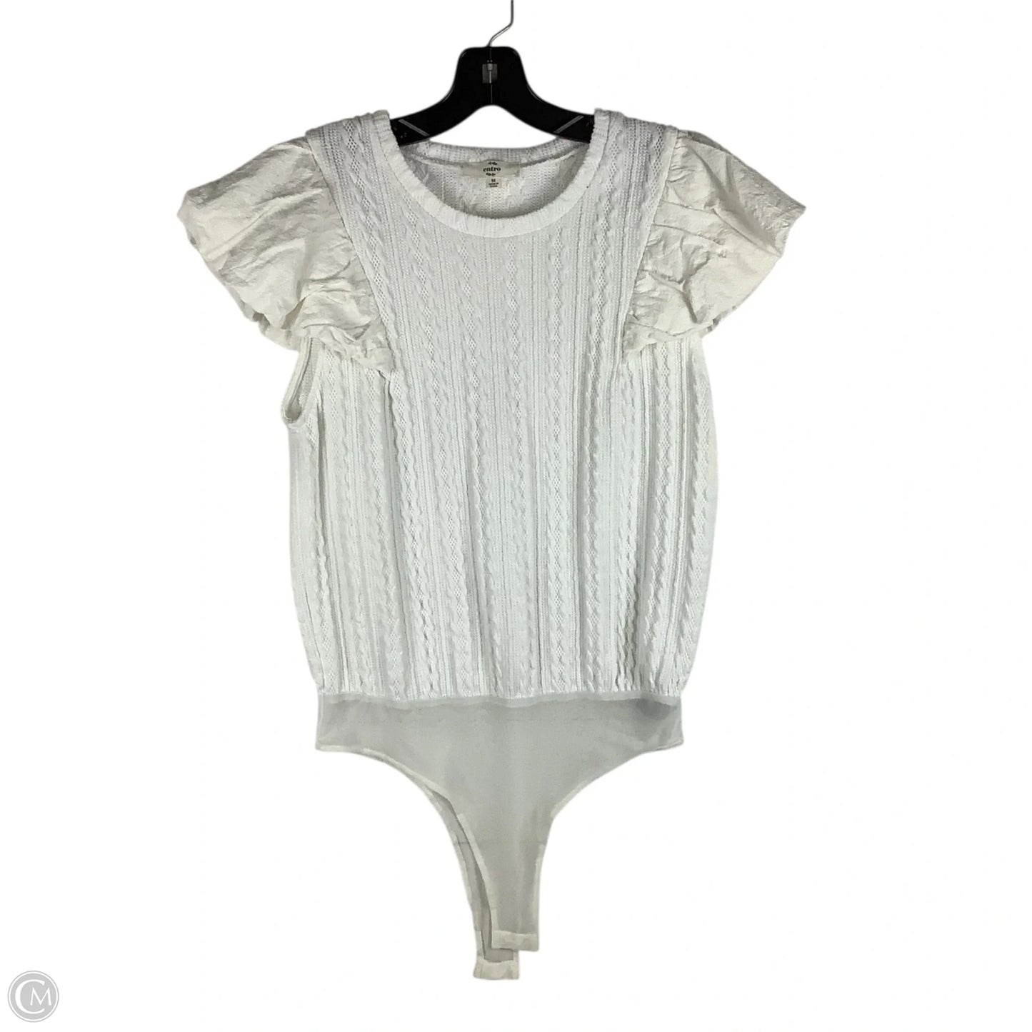 Bodysuit By Entro In White, Size: M