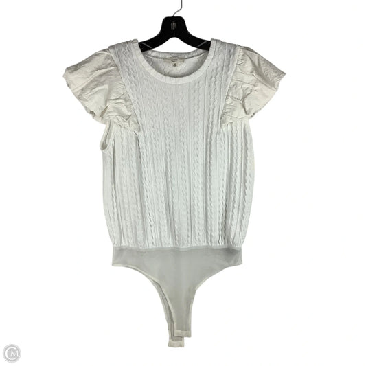 Bodysuit By Entro In White, Size: M