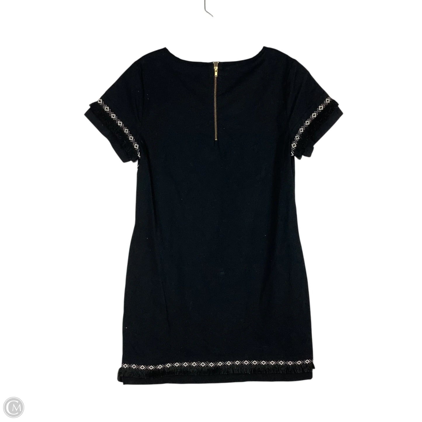 Dress Casual Midi By Cmc In Black, Size: 8