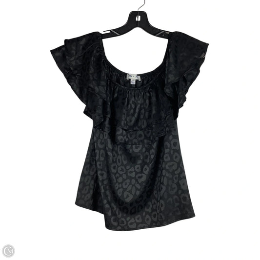 Top Short Sleeve By She + Sky In Black, Size: S