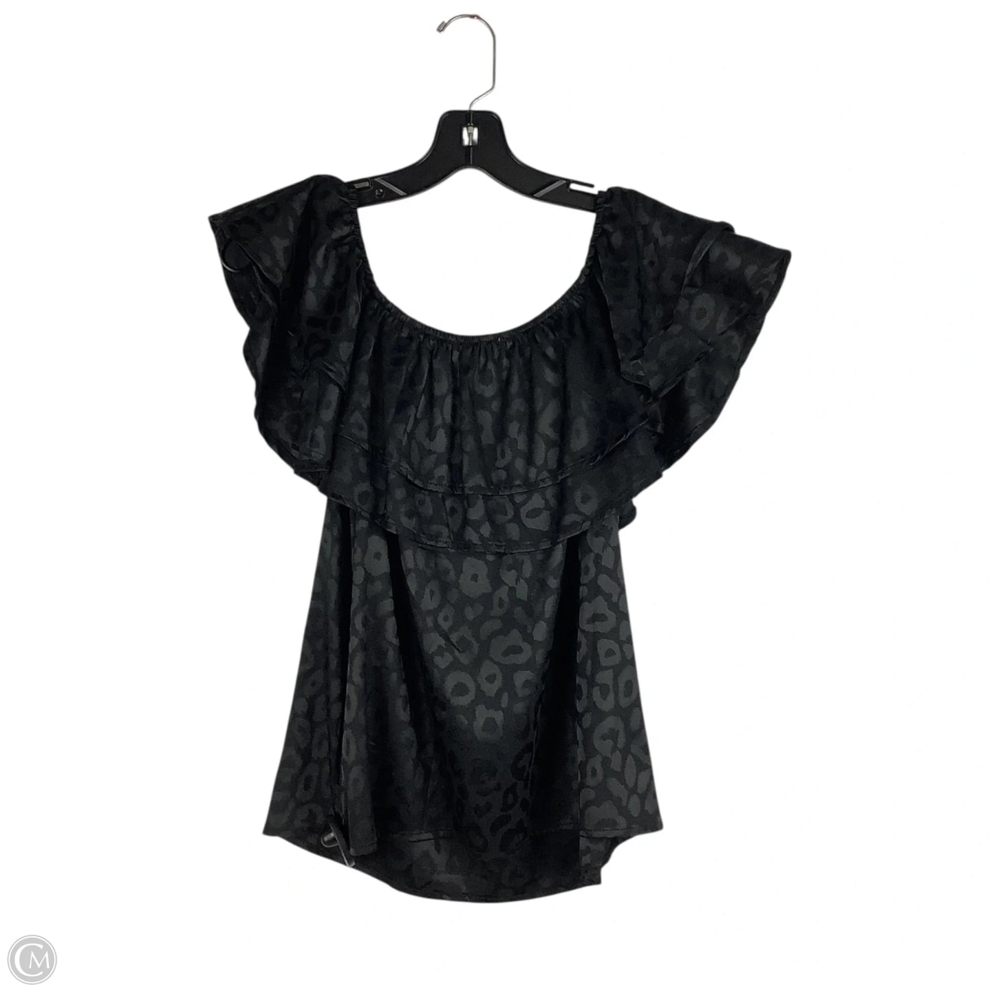 Top Short Sleeve By She + Sky In Black, Size: S