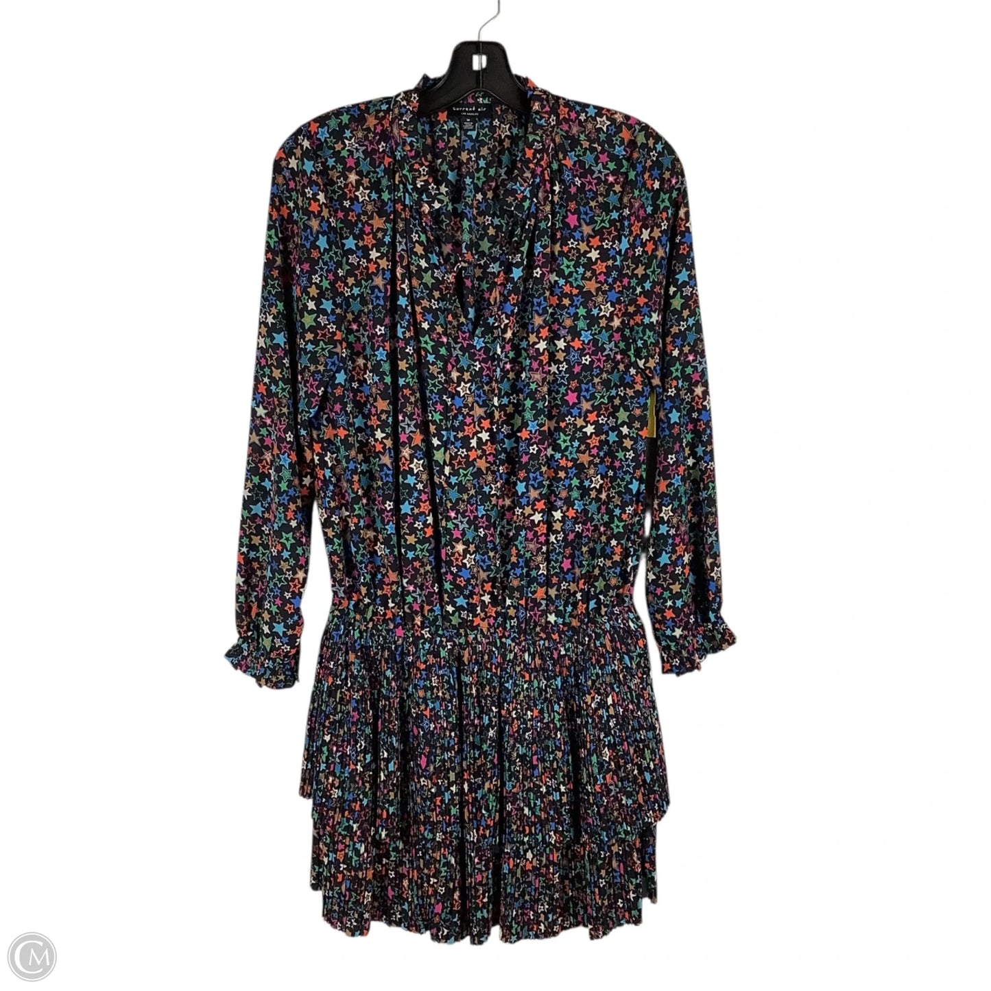 Dress Casual Midi By Current Air In Multi-colored, Size: M