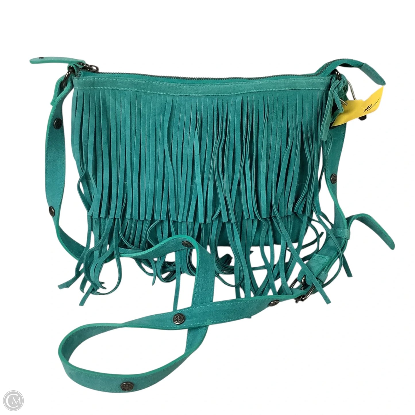 Handbag Leather By Idyllwind, Size: Medium