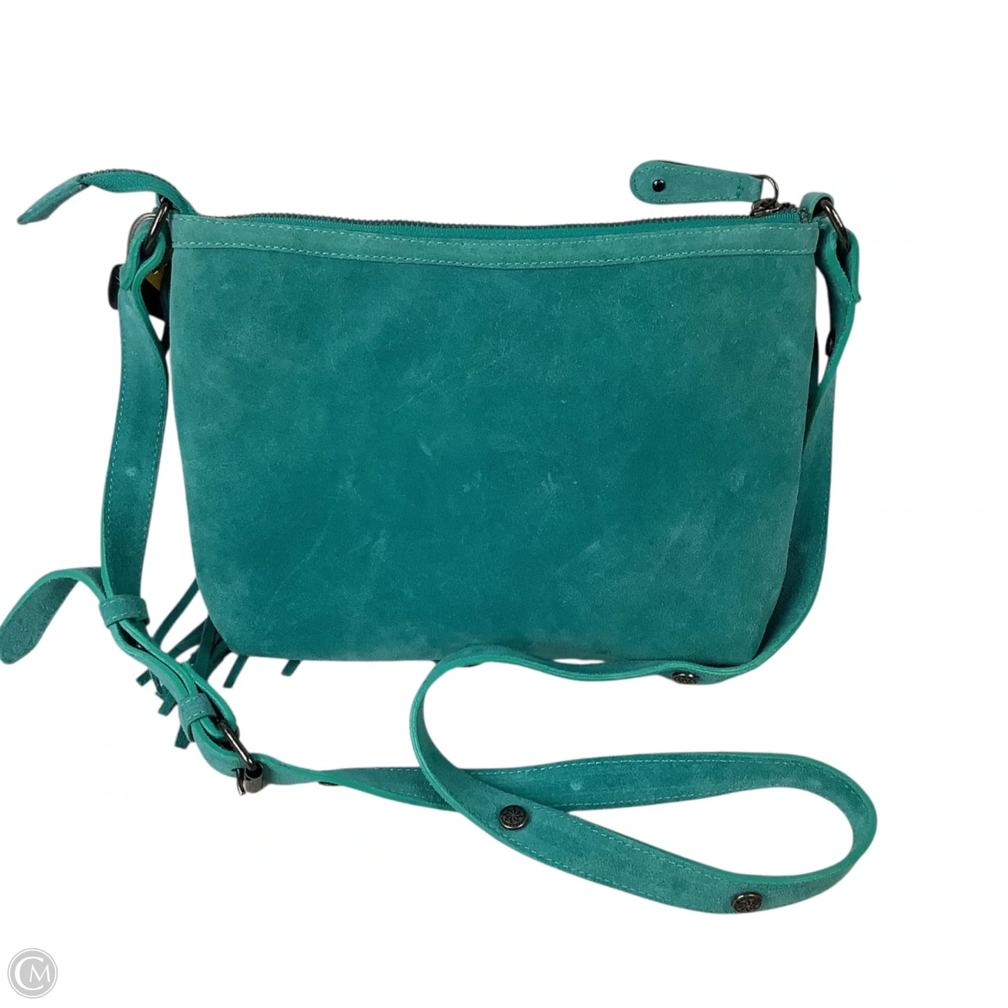 Handbag Leather By Idyllwind, Size: Medium