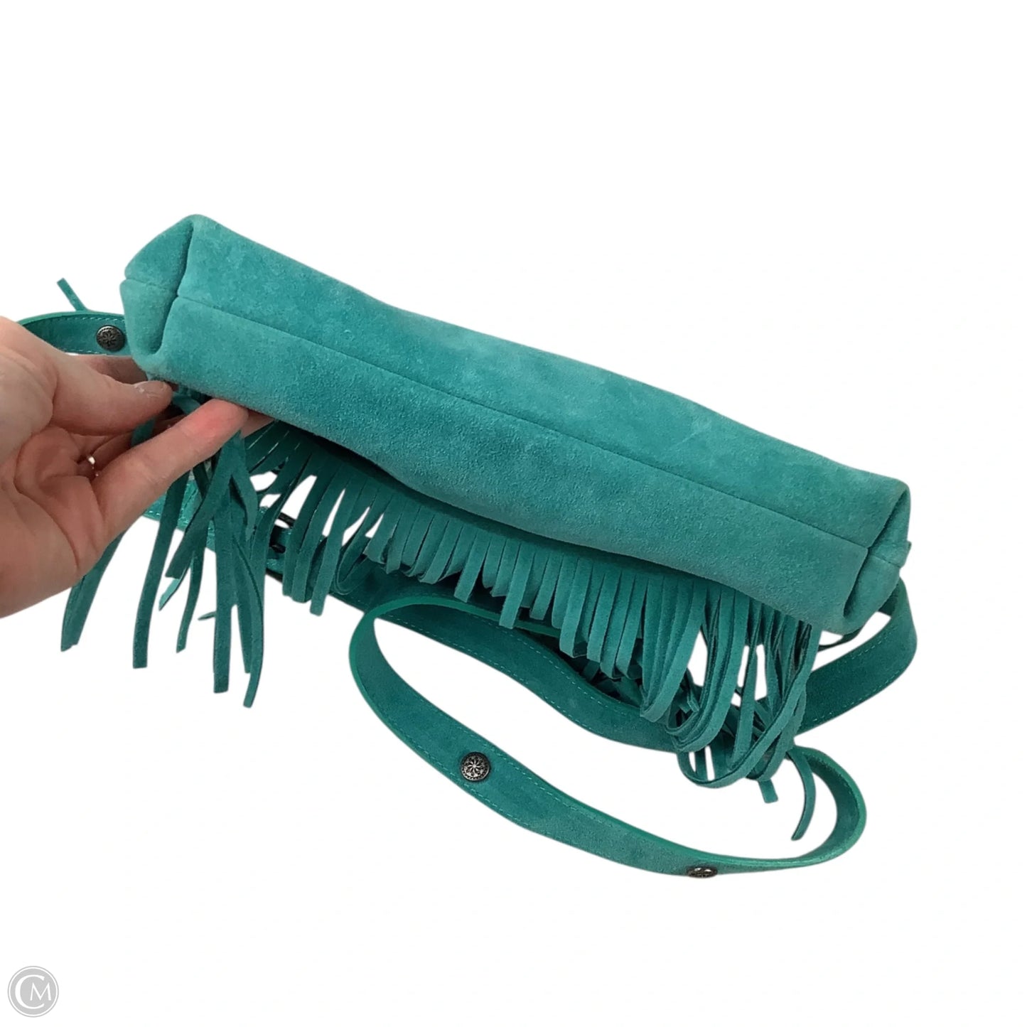 Handbag Leather By Idyllwind, Size: Medium