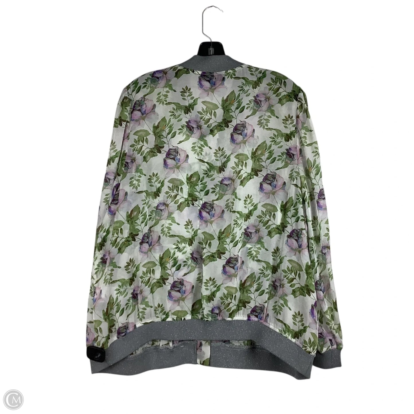 Jacket Other By Inc In Floral Print, Size: 2x