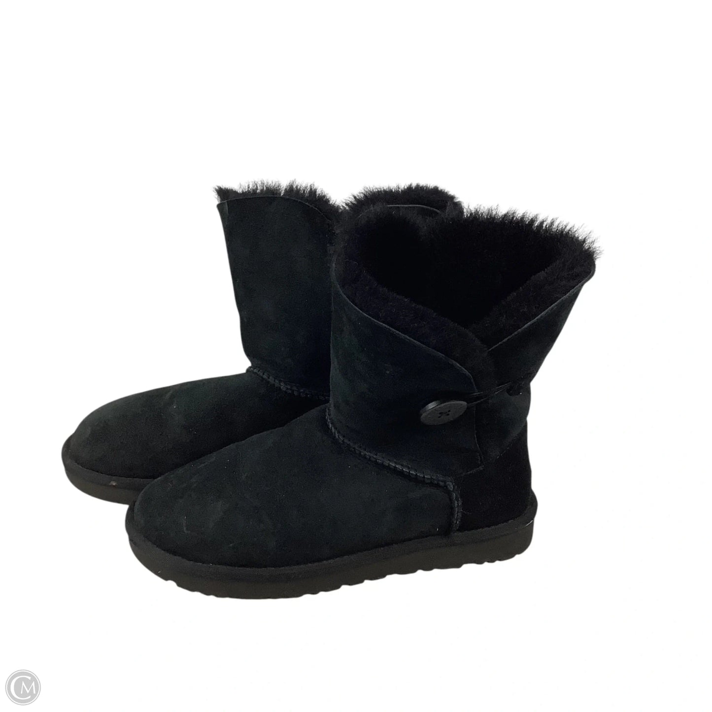 Boots Designer By Ugg In Black, Size: 8