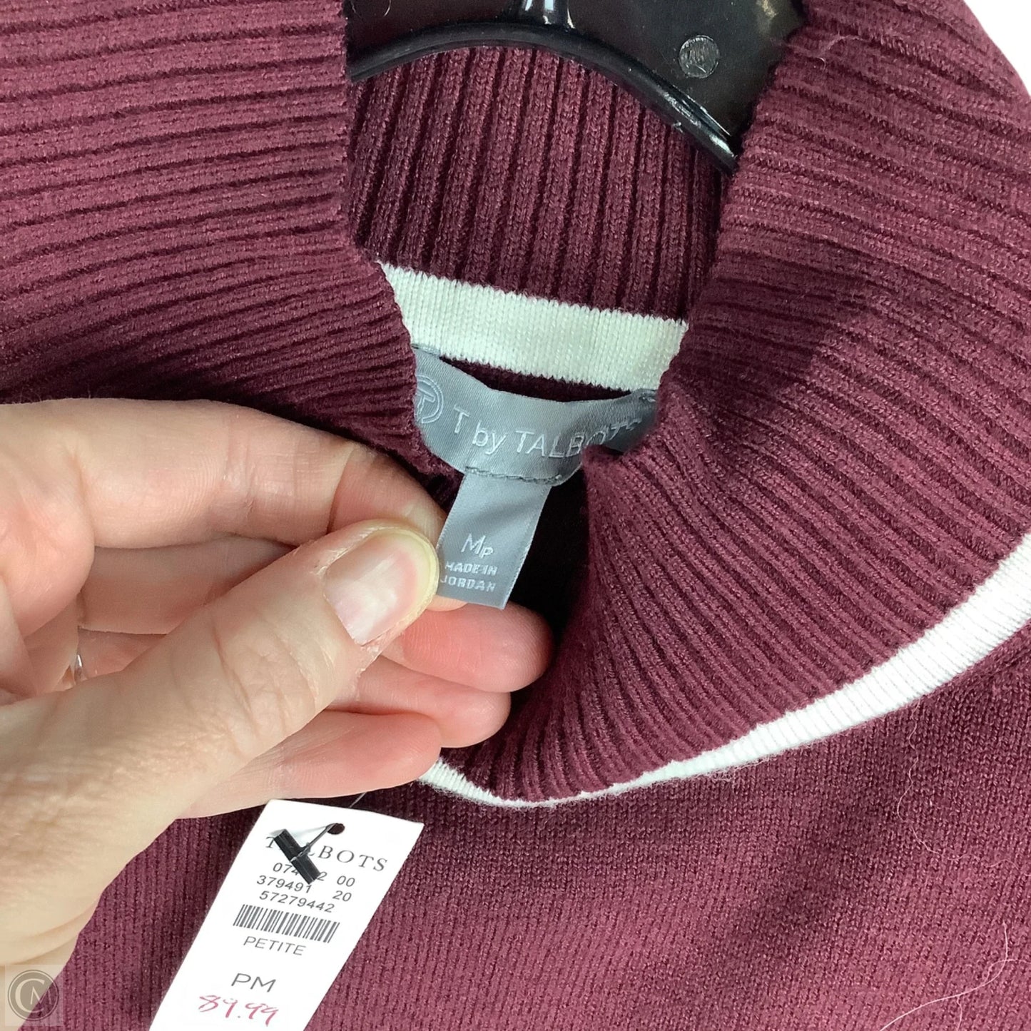 Sweater By Talbots In Pink, Size: Mp