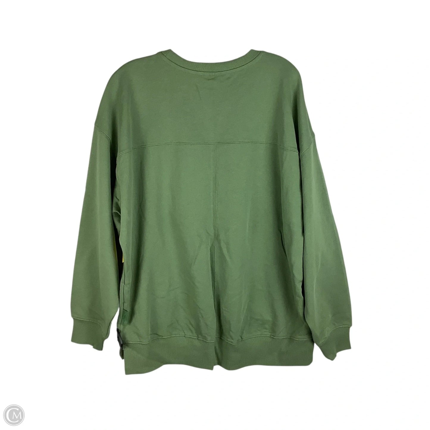 Sweatshirt Collar By Disney In Green, Size: M