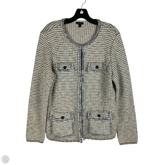 Blazer By Talbots In Gold & Tan, Size: L