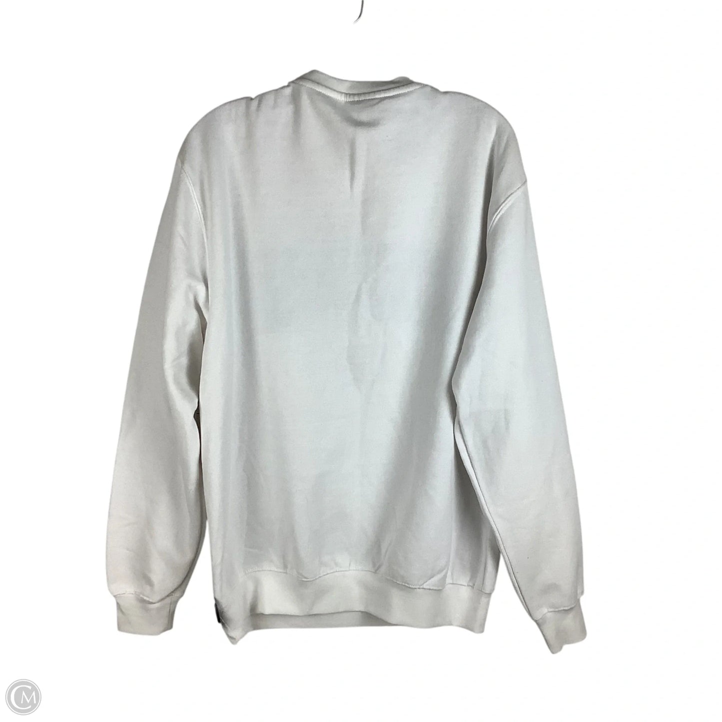 Sweatshirt Collar By Colosseum In White, Size: L