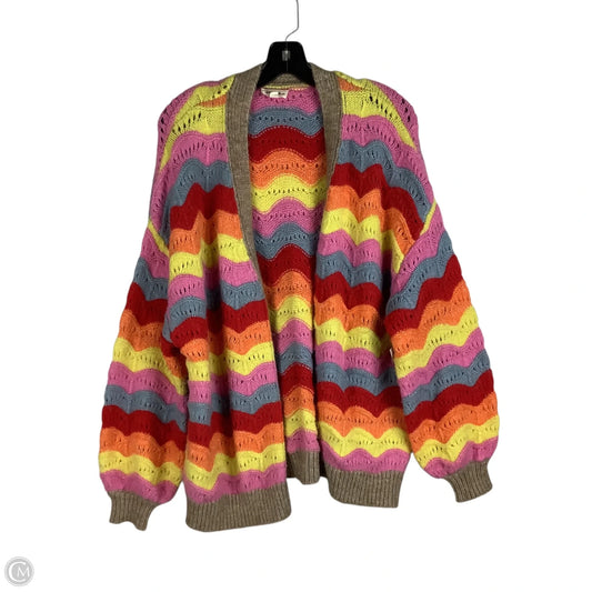 Sweater Cardigan By Ee Some In Multi-colored, Size: S/M