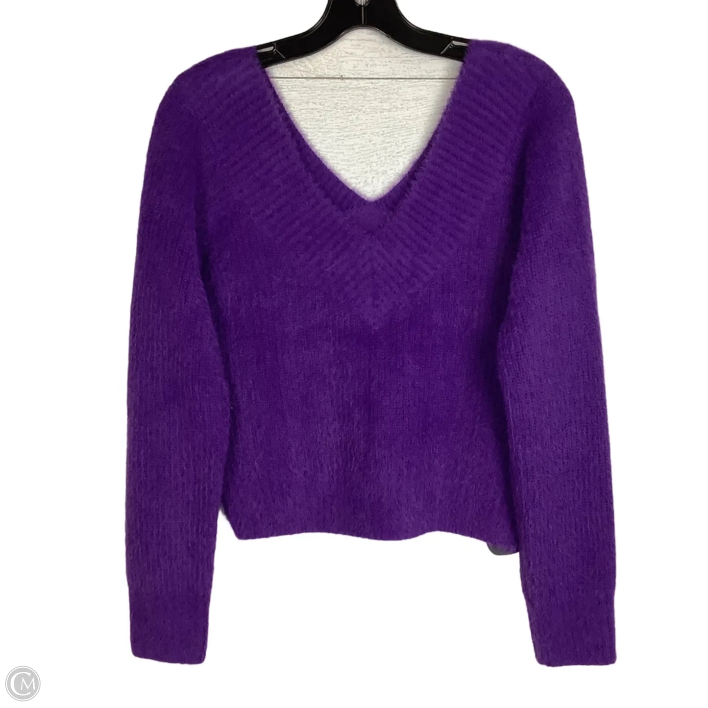 Sweater By H&m In Purple, Size: M