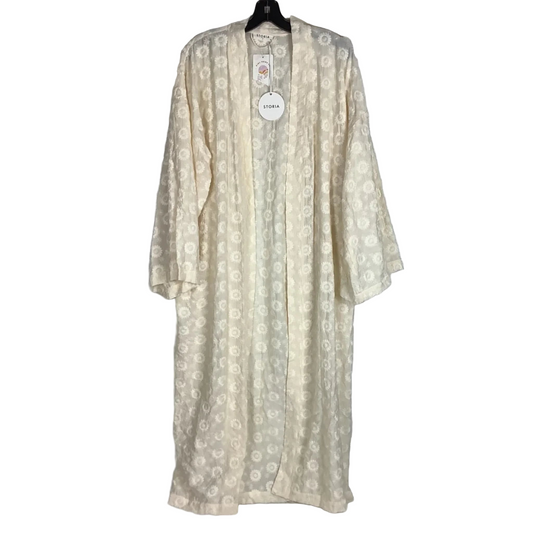 Kimono By Storia In Cream, Size: S