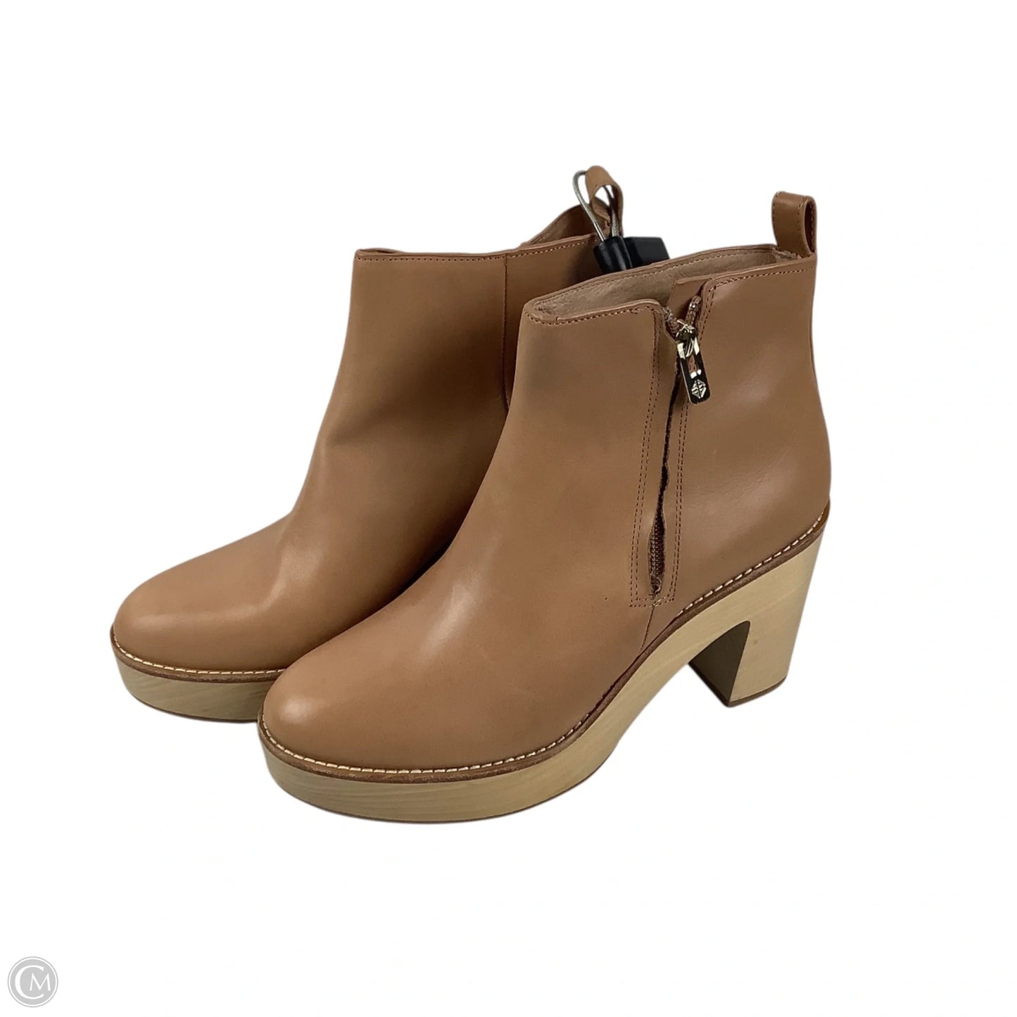 Boots Ankle Heels By Antonio Melani In Brown, Size: 9.5