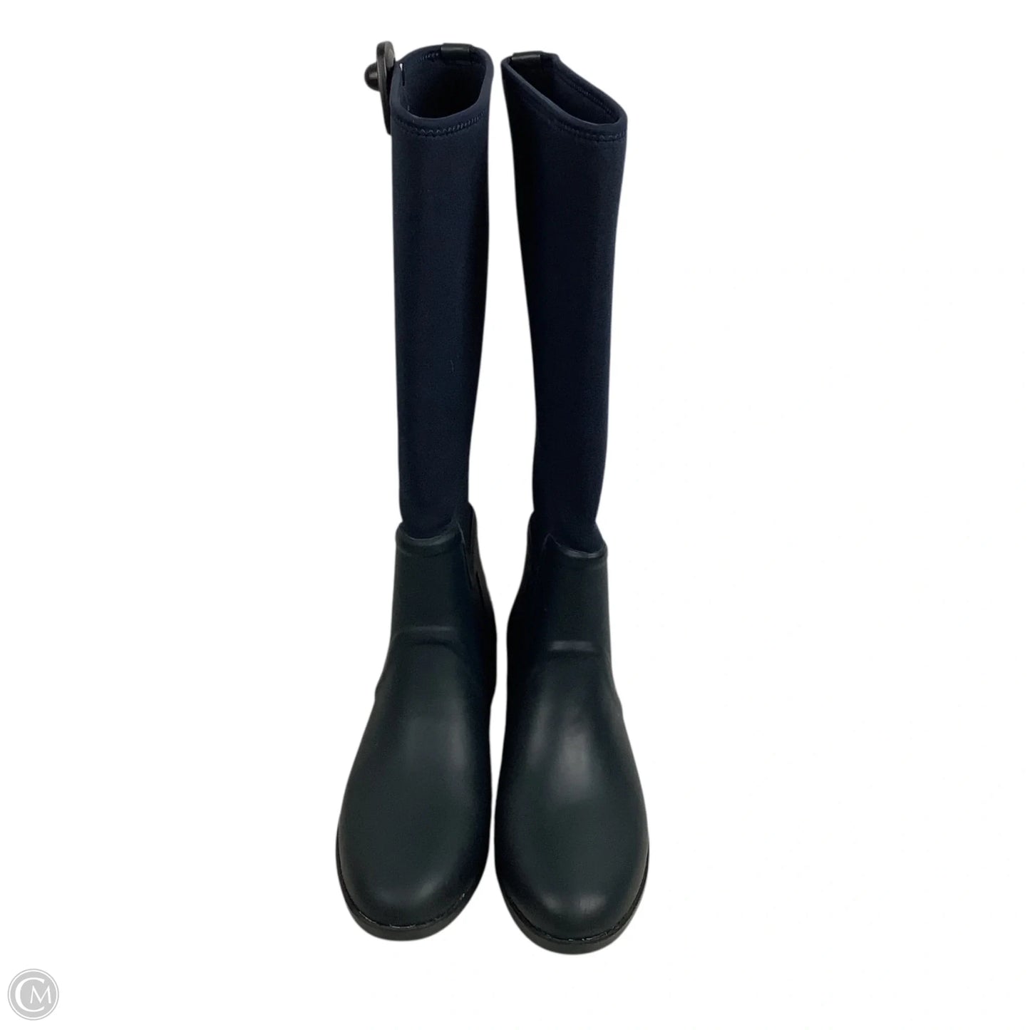 Boots Designer By Tory Burch In Navy, Size: 11