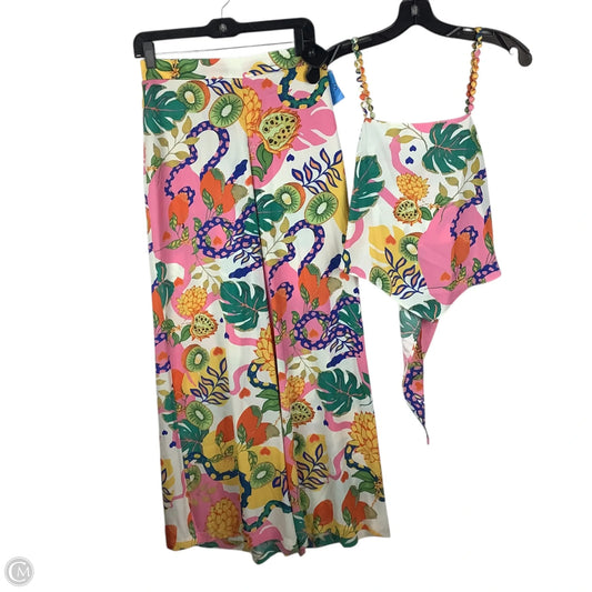 Pants Set 2pc By Rose And Olive In Multi-colored, Size: S