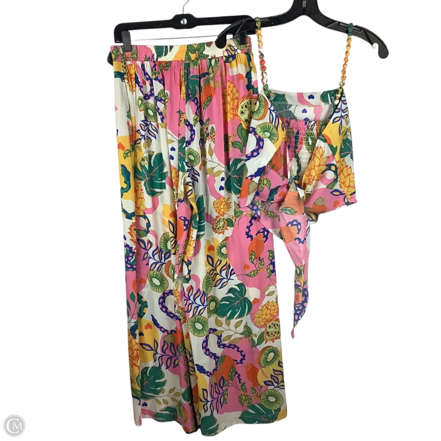 Pants Set 2pc By Rose And Olive In Multi-colored, Size: S