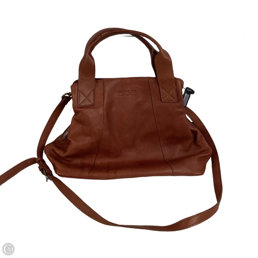 Handbag Leather By Cmc, Size: Medium