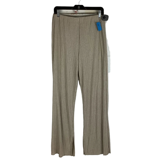 Pants Wide Leg By Zara In Beige, Size: L