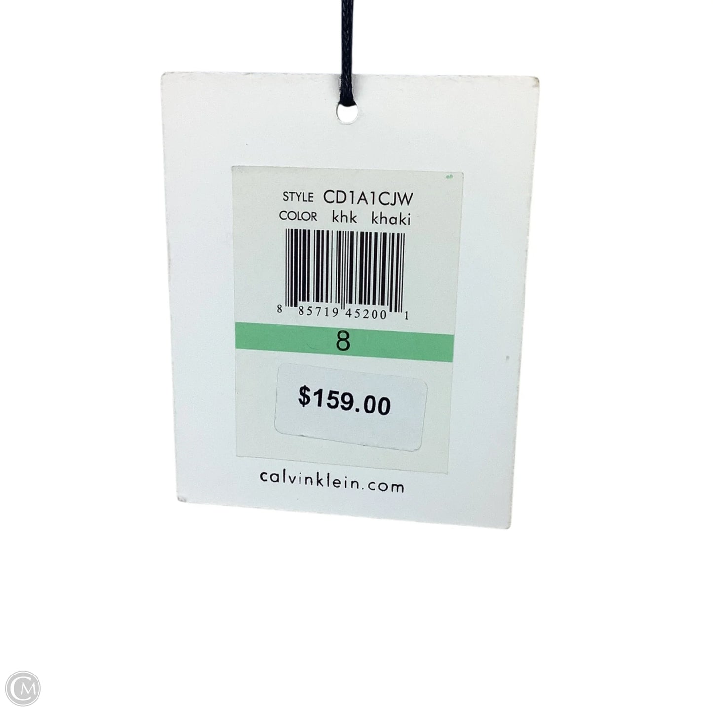 Dress Party Midi By Calvin Klein In Gold, Size: 8