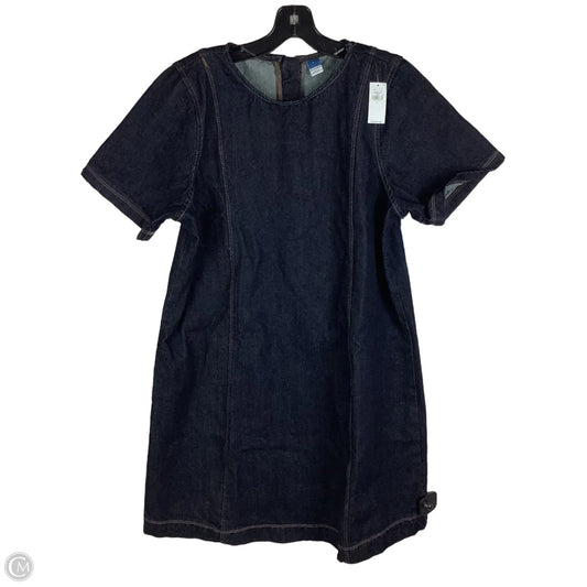Dress Casual By Old Navy In Blue Denim, Size: L