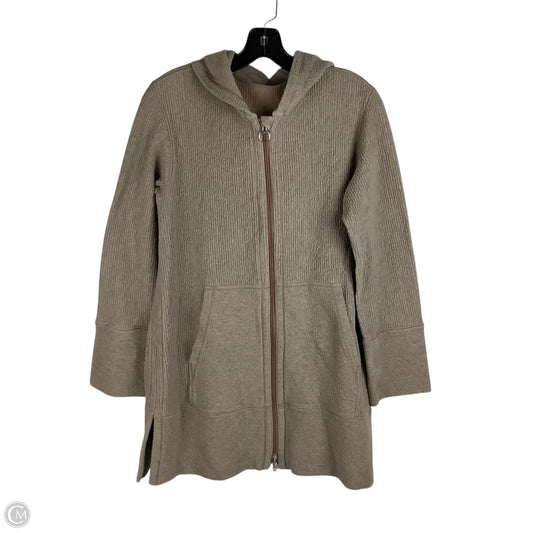 Athletic Jacket By Lululemon In Beige, Size: S