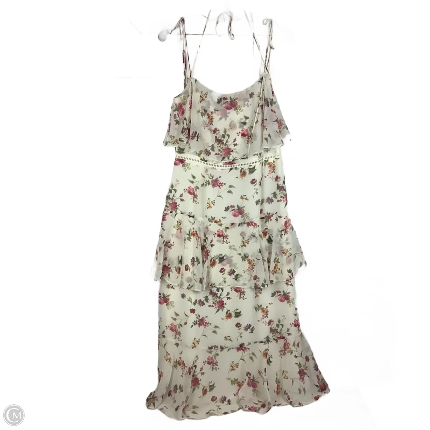 Dress Party Long By Wayf In Floral Print, Size: M