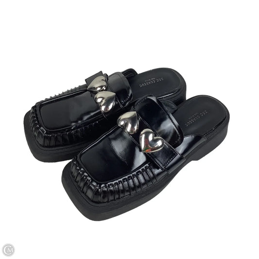 Shoes Heels Block By Cmc In Black, Size: Estimated 7.5/8