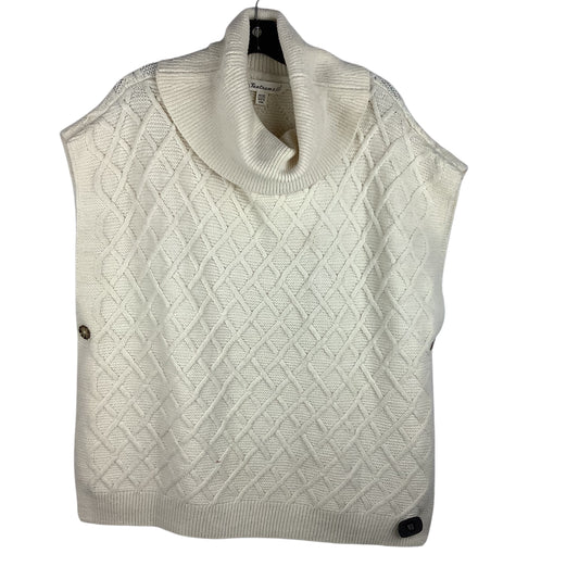 Sweater By Clothes Mentor In White Size:OSFM