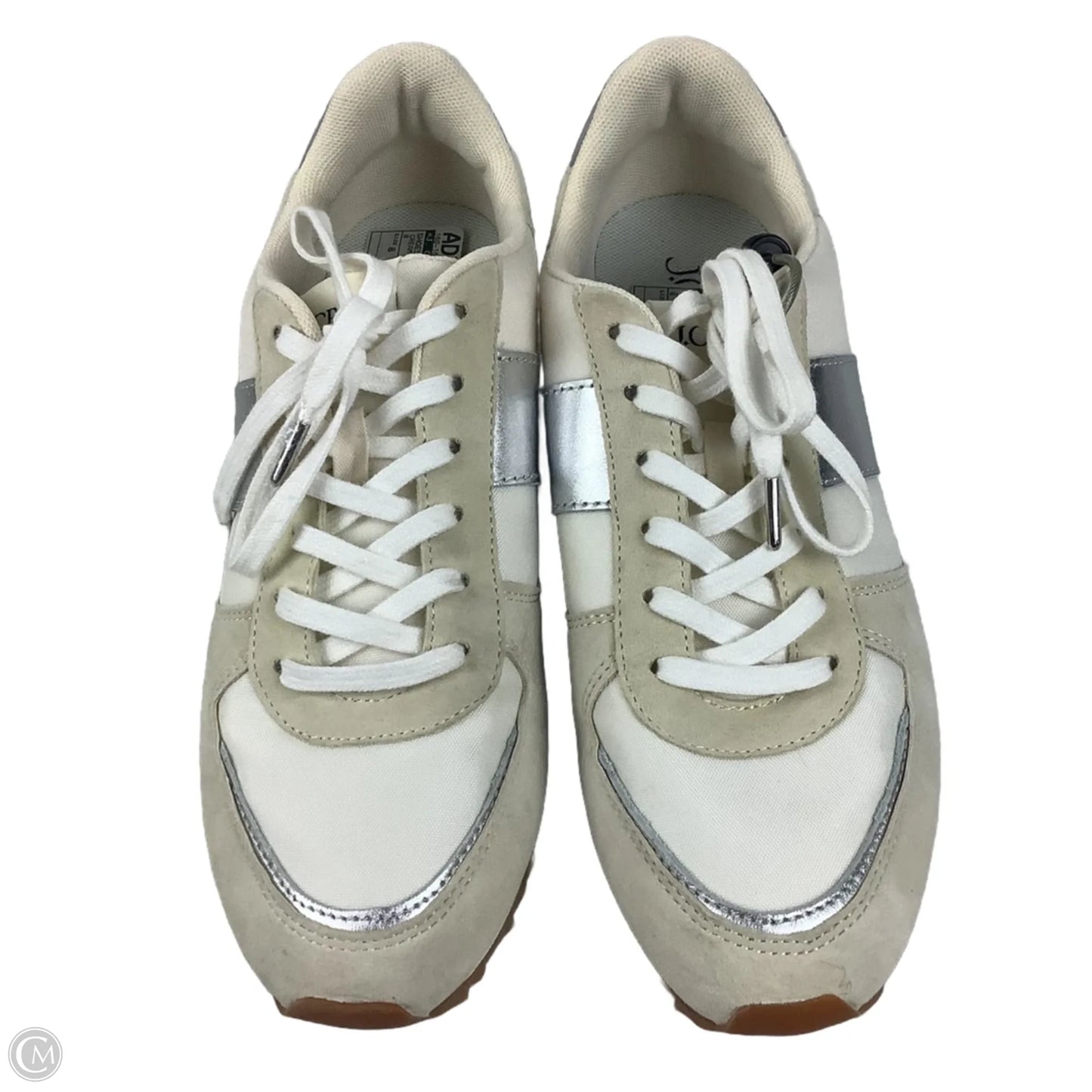 Shoes Sneakers By J. Crew In Cream & Tan, Size: 8