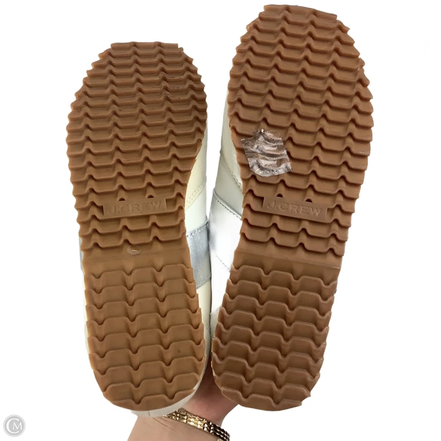 Shoes Sneakers By J. Crew In Cream & Tan, Size: 8