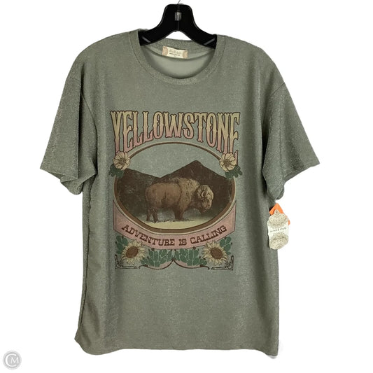 Top Short Sleeve By Altard State In Green, Size: Xs