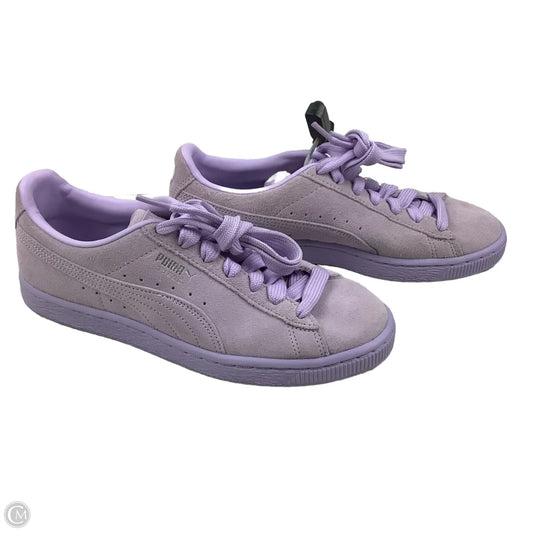 Shoes Athletic By Puma In Purple, Size: 7.5