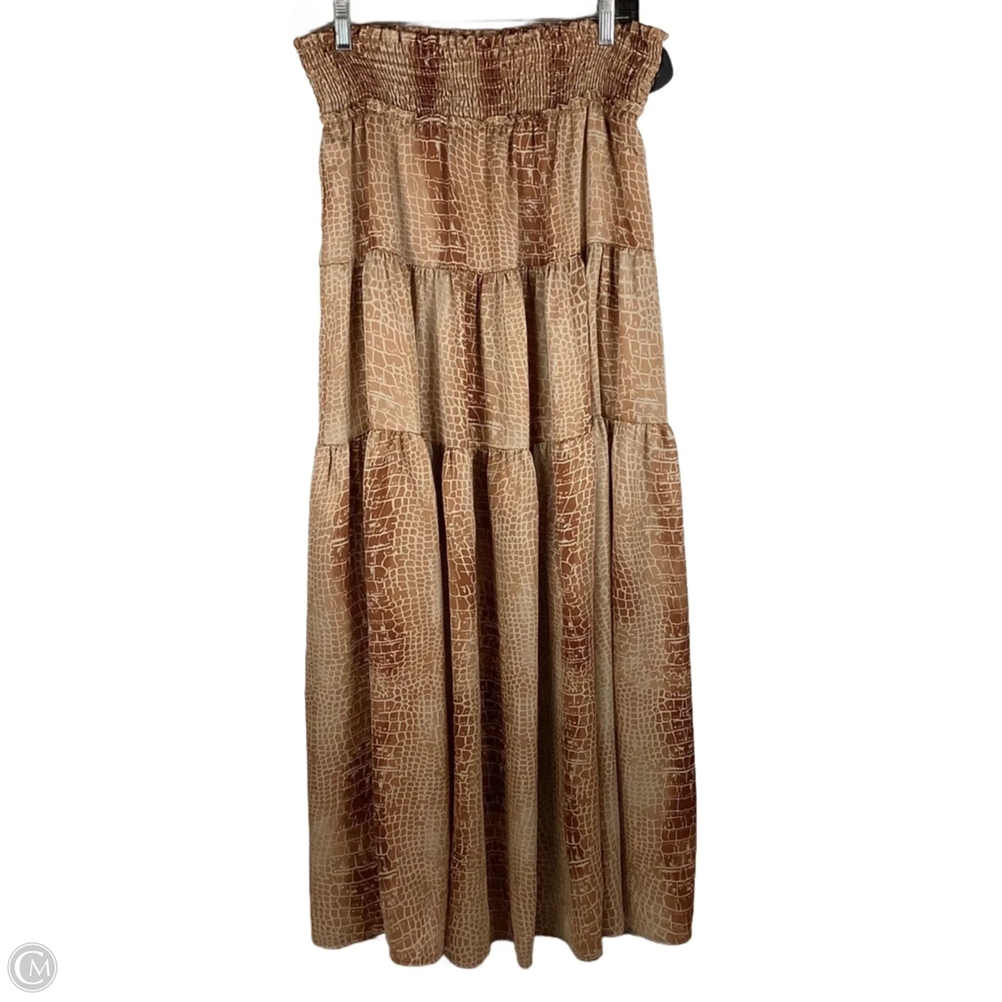 Skirt Maxi By Adrienne In Animal Print, Size: M