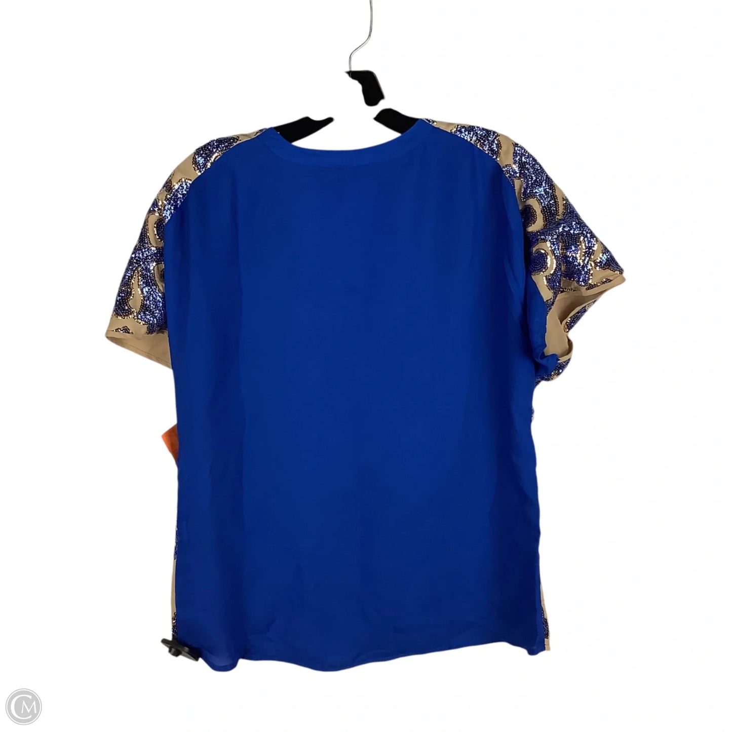 Top Short Sleeve By Tracy Reese In Blue, Size: S