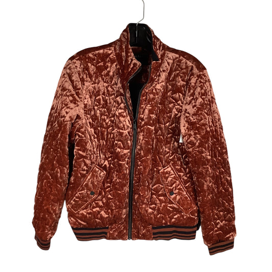 Jacket Puffer & Quilted By Bernardo In Bronze, Size: S