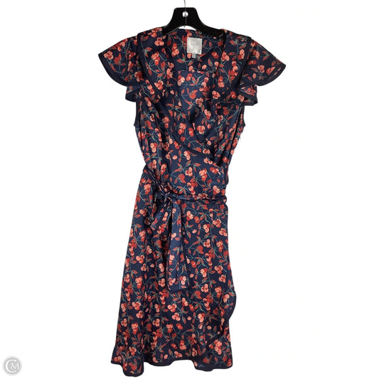 Dress Casual Short By Clothes Mentor In Blue & Red, Size: 6