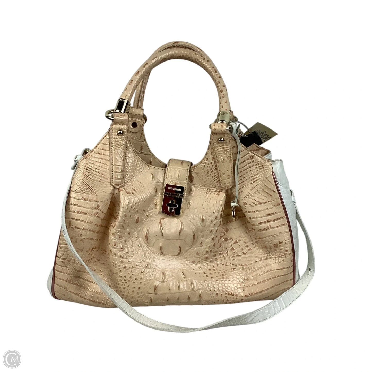 Handbag Designer By Brahmin, Size: Medium