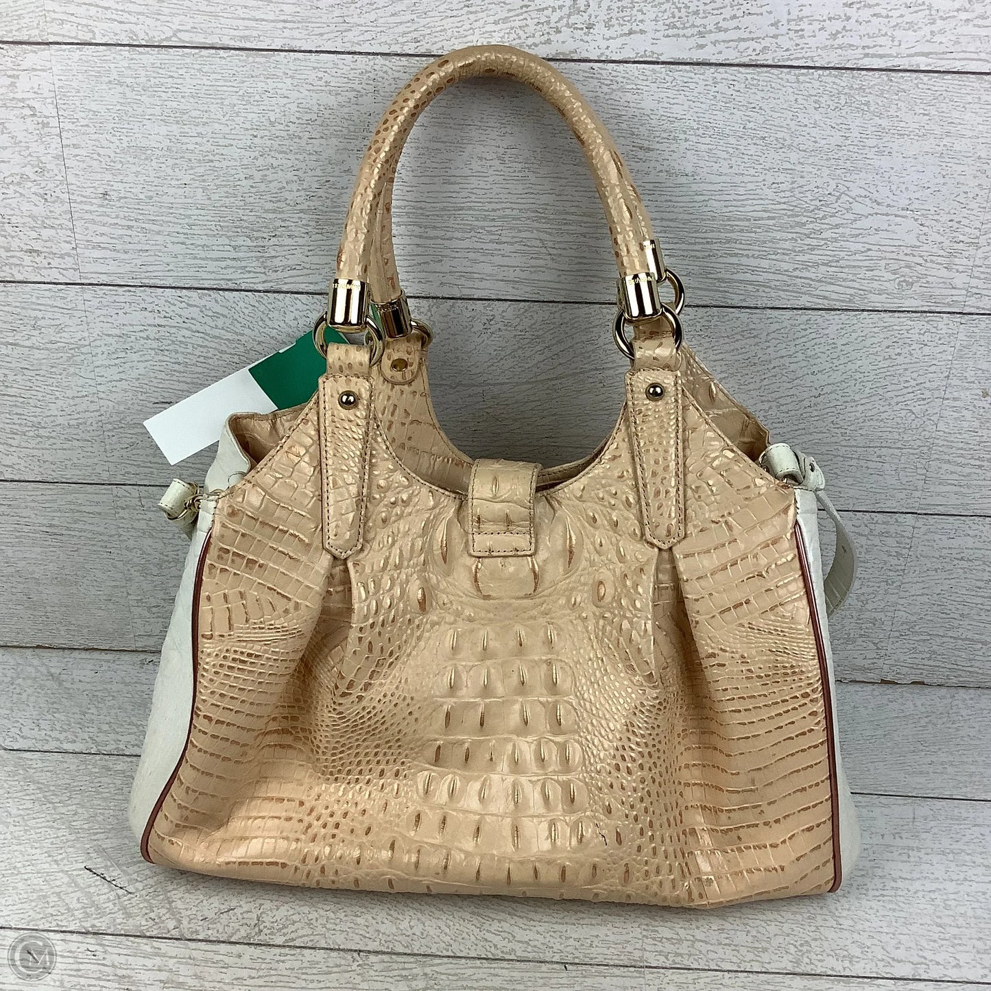 Handbag Designer By Brahmin, Size: Medium