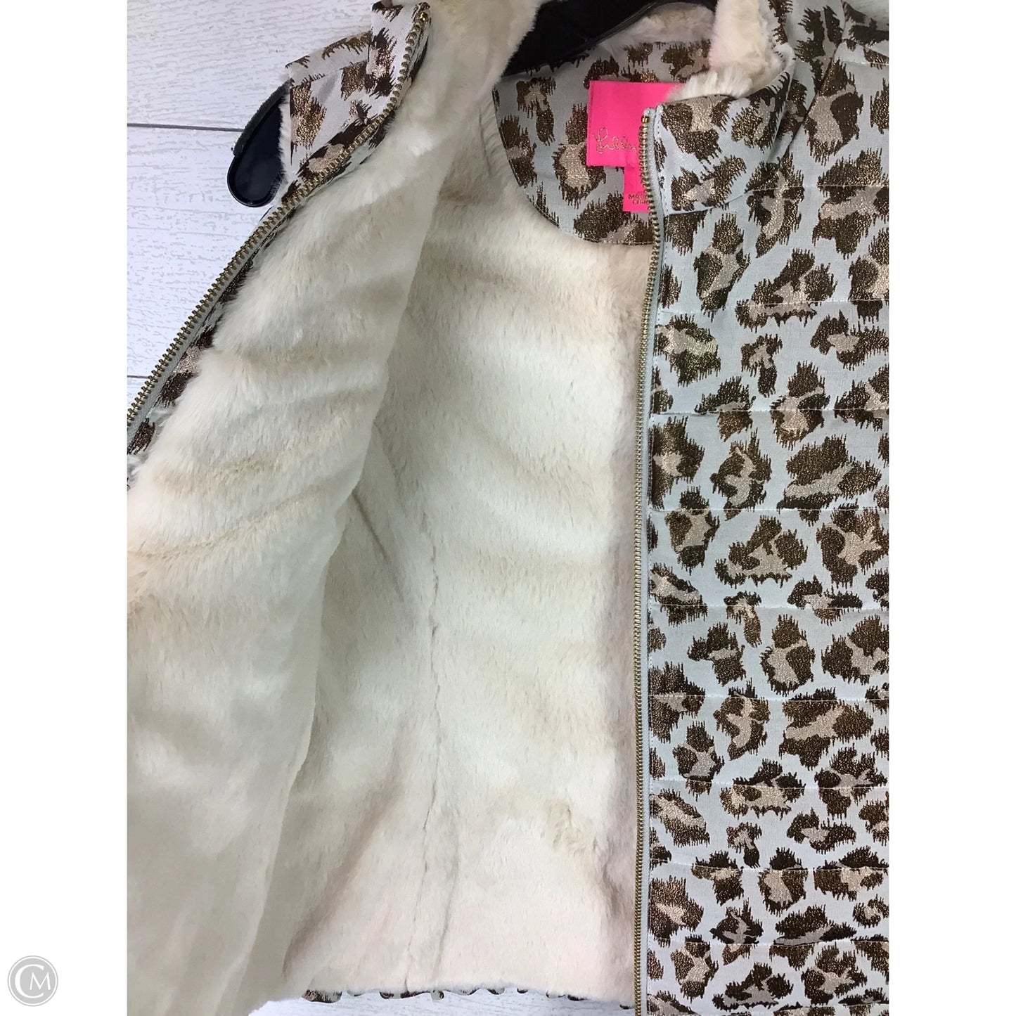 Vest Designer By Lilly Pulitzer In Animal Print, Size: Xs