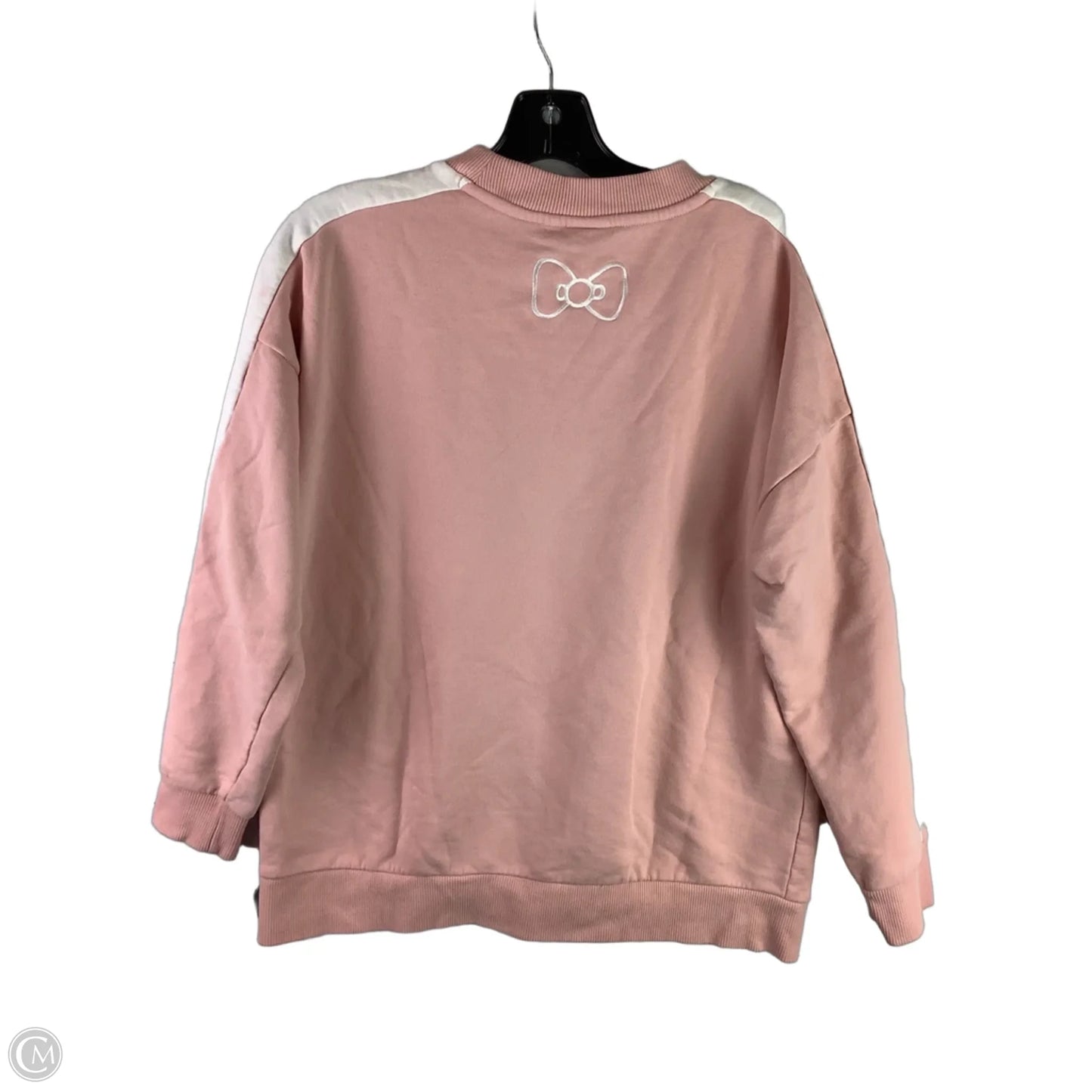 Sweatshirt Collar By Puma In Pink, Size: M