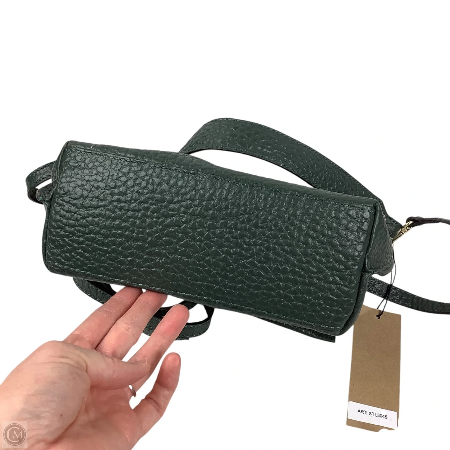 Handbag Leather By Cmc, Size: Medium