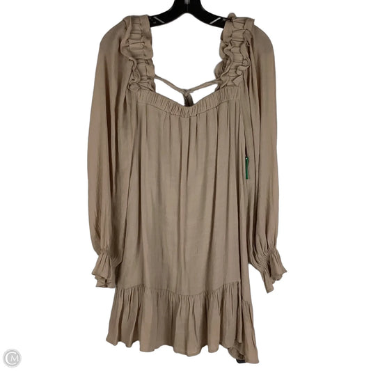 Dress Casual Short By By The River In Brown, Size: M